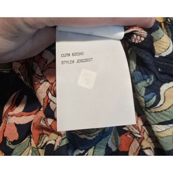 Billabong Mini Sundress XS Floral Coastal Pockets Boho Tropical Bloomcore Flowy - Picture 14 of 16